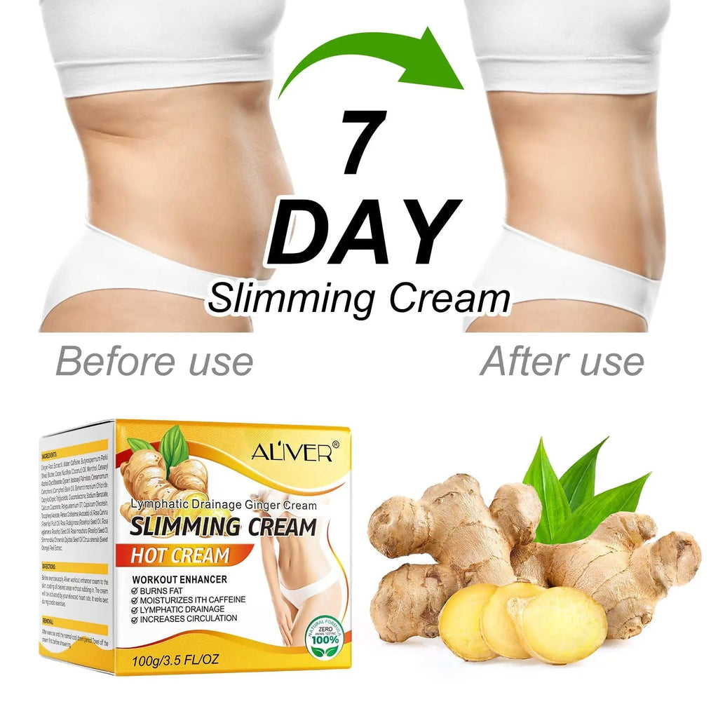 VOGSIG Anti Cellulite Slimming Cream Gel, Hot Cream, Ginger Fat Burning Weight Loss Full - TrustMedUSA