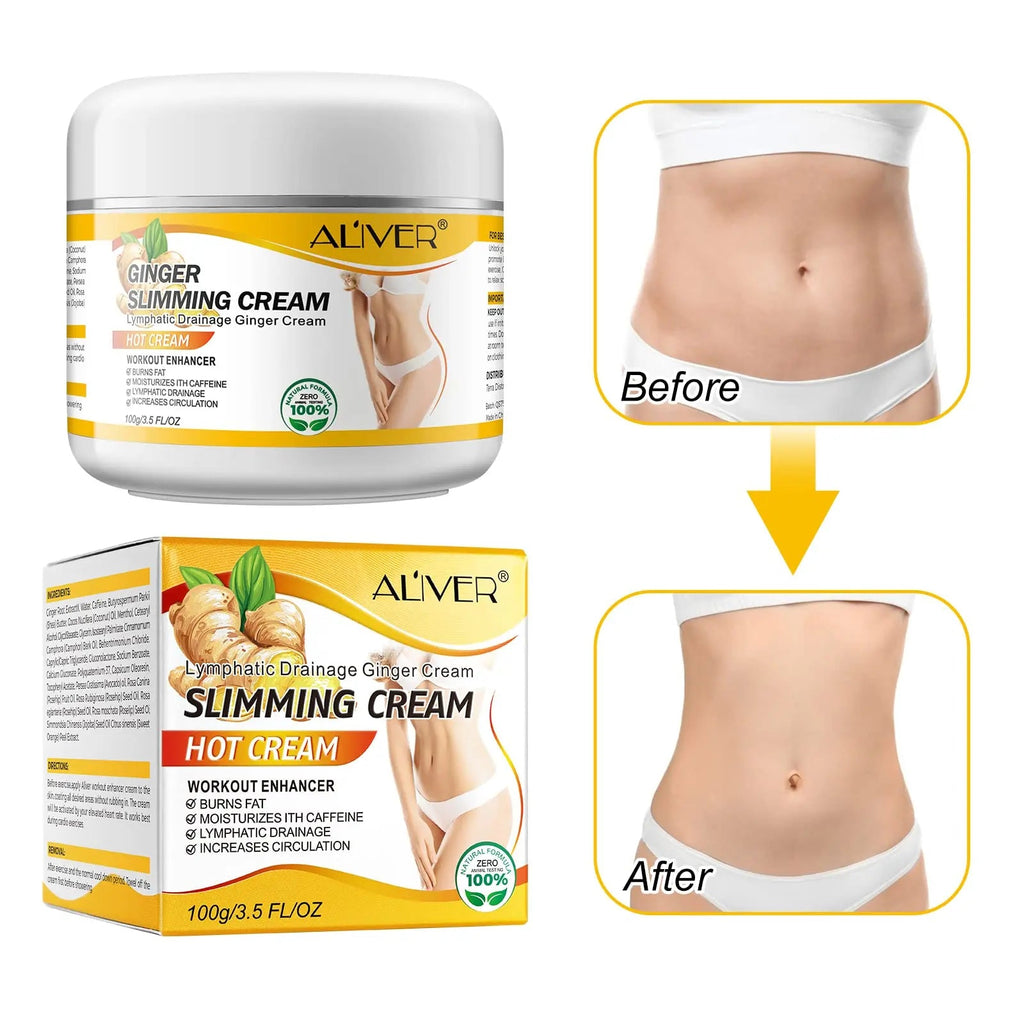 VOGSIG Anti Cellulite Slimming Cream Gel, Hot Cream, Ginger Fat Burning Weight Loss Full - TrustMedUSA