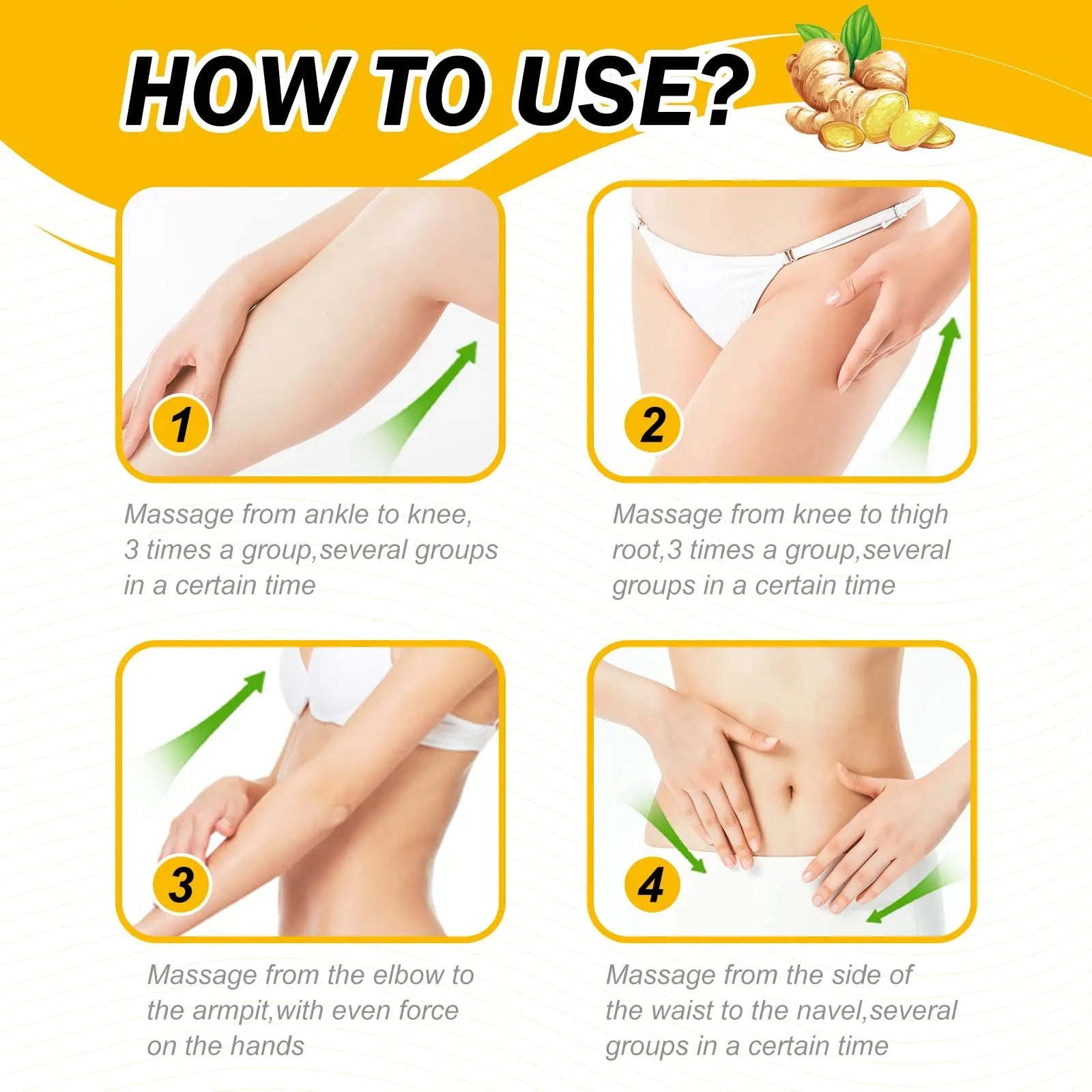 VOGSIG Anti Cellulite Slimming Cream Gel, Hot Cream, Ginger Fat Burning Weight Loss Full - TrustMedUSA