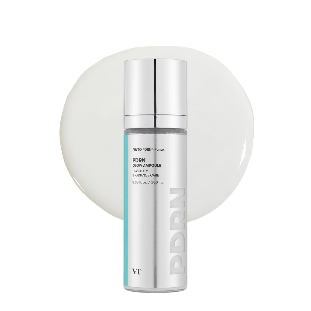 VT COSMETICS PDRN Glow Ampoule, PDRN Facial Mist, Deep Hydration Spray Serum, Vegan Skin Care, Light-weight Face Moisturizer, Plumping Effect, Fragrance-Free, Korean SkinCare (3.38 fl oz / 100 ml) - TrustMedUSA
