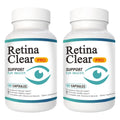 Vunexo Retina Clear Pro Eye Health Support Supplement, with Minerals and Vitamins, Lutein and Bilberry Extract Supports Visual Clarity, Eye Fatigue Relief & Focus（2PCS - TrustMedUSA