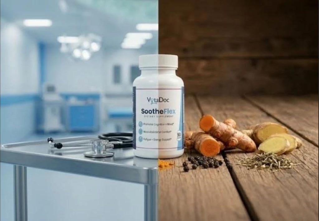 VytaDoc SootheFlex Joint, Energy & Mood Support for Women | Turmeric 900mg, Ferrochel® Iron, Magnesium Malate, Vitamin D3, Ginger, Selenium | 90 Capsules | Gentle Iron — Easy on Digestion - TrustMedUSA