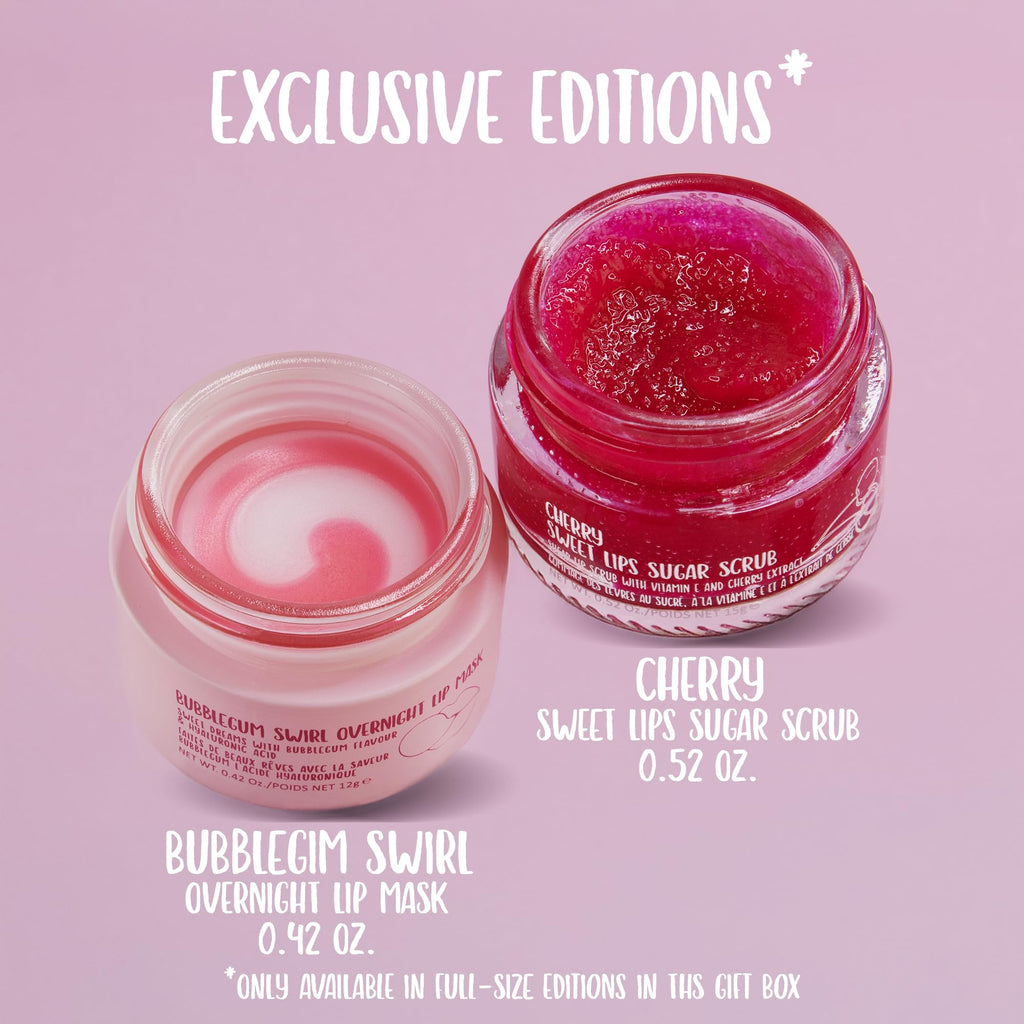 W7 Beauty Blast Lip Legends Sweet Dreams Lip Care Set - Lip Masks, Scrubs, Balms and More – Exclusive W7 Sweet Dreams Flavors Included - TrustMedUSA