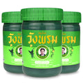 Wang Prom Herbal Balm 50g (Pack of 3) (Green) - TrustMedUSA