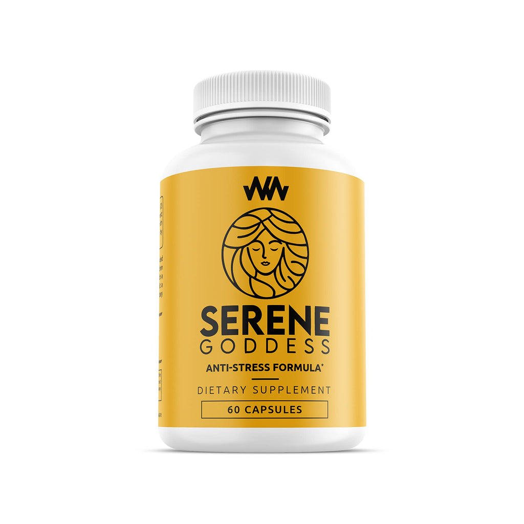 Warped Wellness Womens Supplement That Boosts Mood, Helps Relax The Mind & Body, Relieves Tension & Worries| Magnolia Bark for Female Specific Help| Serene Goddess | Vitamin Helps Boost Mood - TrustMedUSA