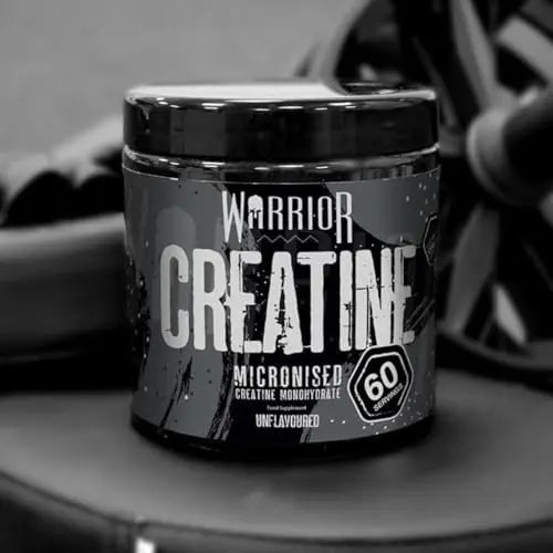 Warrior Creatine Monohydrate Powder – 300g – Micronised for Easy Mixing - TrustMedUSA