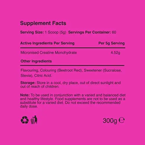 Warrior Creatine Monohydrate Powder – 300g – Micronised for Easy Mixing and Consumpti - TrustMedUSA
