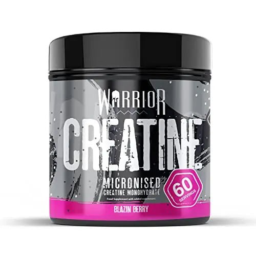 Warrior Creatine Monohydrate Powder – 300g – Micronised for Easy Mixing and Consumpti - TrustMedUSA