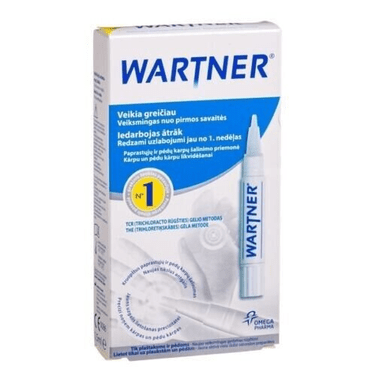 Wartner Wart Verucca REMOVAL Pen 1.5ml N1 Pencil - TrustMedUSA