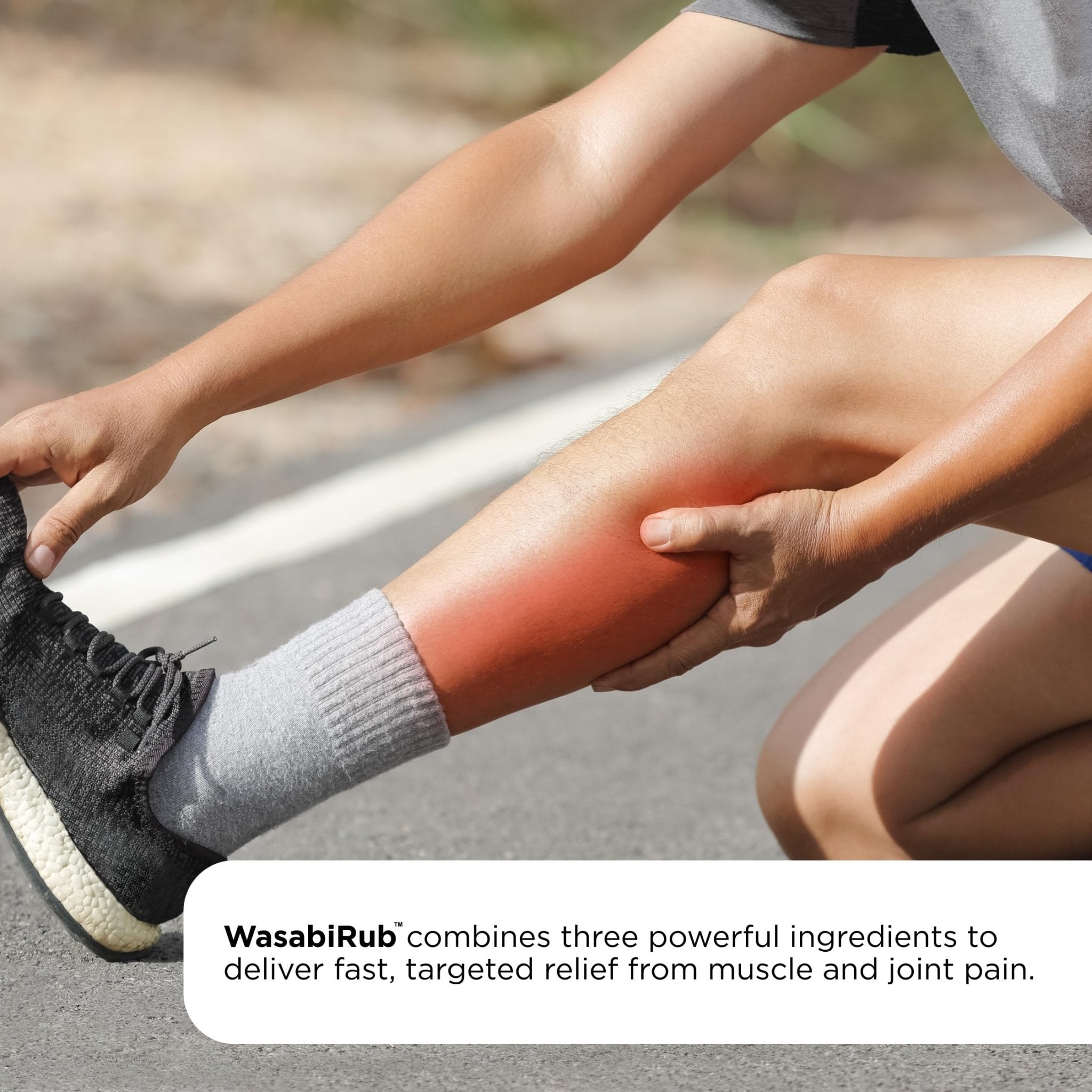 WasabiRub Sports Topical Pain Relief Gel - Joint & Muscle Care - Lightweight Fast-Absorbing Gel for Everyday Movement - TrustMedUSA