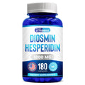 We Like Vitamins Diosmin Hesperidin 1000mg – 180 Capsules – 90 Day Supply - Diosmin and Hesperidin Supplement – Helps to Support Healthy Circulation, - TrustMedUSA