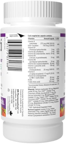 Webber Naturals Men's Most Complete Multi, 90 Vegetarian Capsules - TrustMedUSA