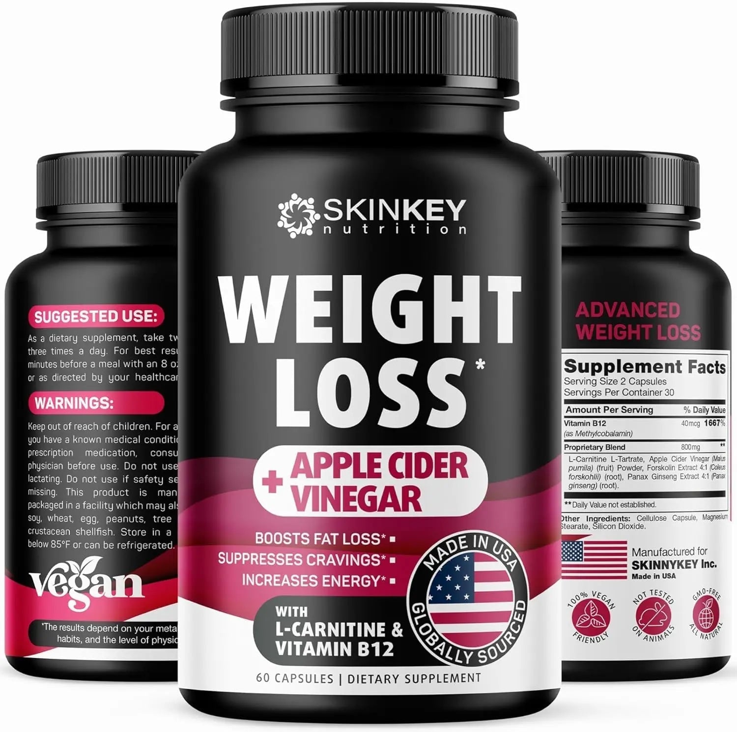 Weight Loss Pills for Women - Fat Burner Diet That Work Fast & Men Made in USA - TrustMedUSA