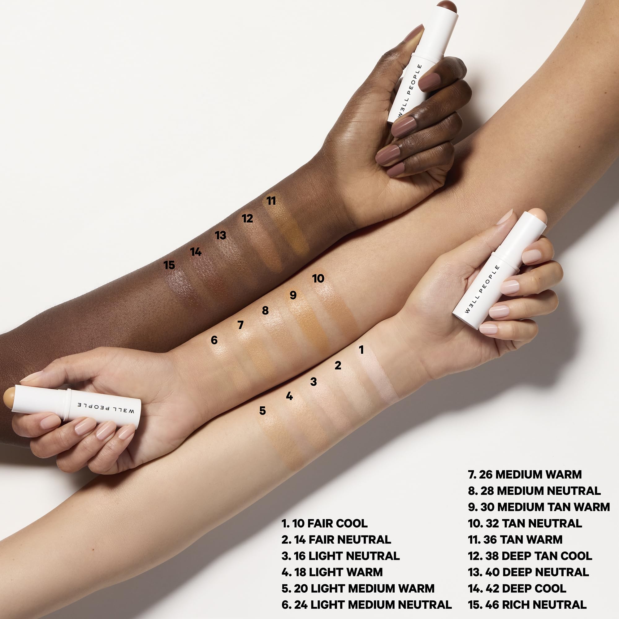 Well People Supernatural Complexion Stick Foundation + Concealer, Buildable, Light-to-Medium Coverage, Soft Matte Finish, Lightweight + Hydrating, Multi-Use, Vegan & Cruelty-Free, 20 Light Medium Warm - TrustMedUSA