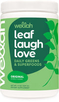 Wellah Leaf, Laugh, Love Super Greens Powder (Unflavored) 30 Servings - Superfood Supplement Drink Mix - TrustMedUSA