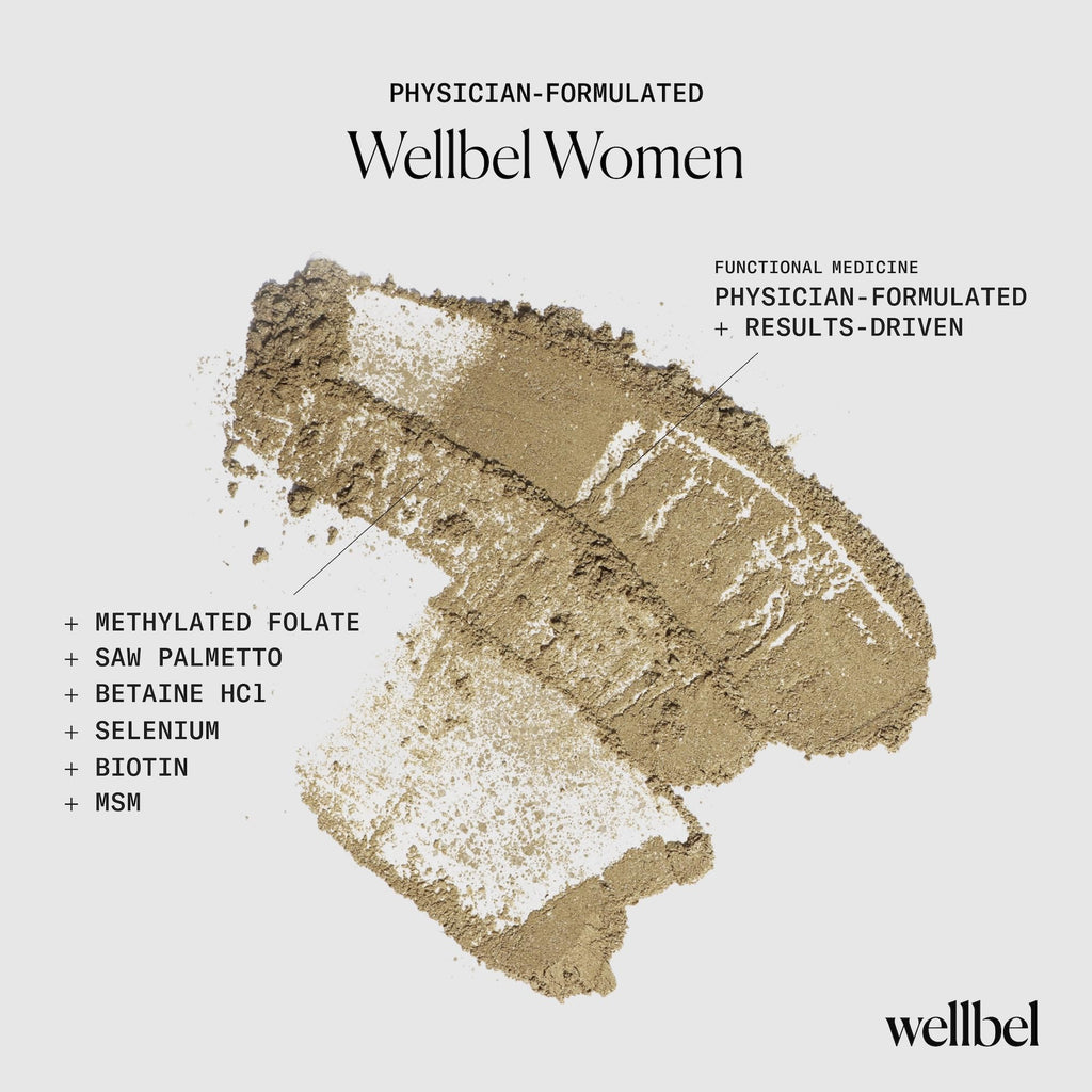 WELLBEL Women Clean Supplement for Hair, Skin, and Nails, Vegan, Gluten Free and Non GMO 90 Count - TrustMedUSA