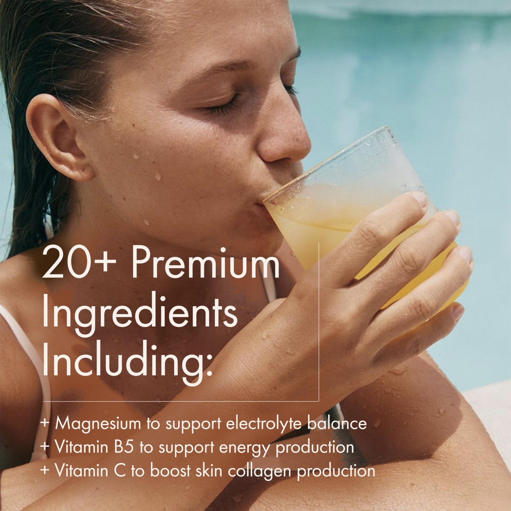 WelleCo HydroProtein Elixir, Potassium Electrolyte Powder with 15g Vegan Protein for Energy, Healthy Hair, Skin & Nails, Easy to Digest Powdered Electrolytes, Passionfruit, 9.5oz Jar - TrustMedUSA