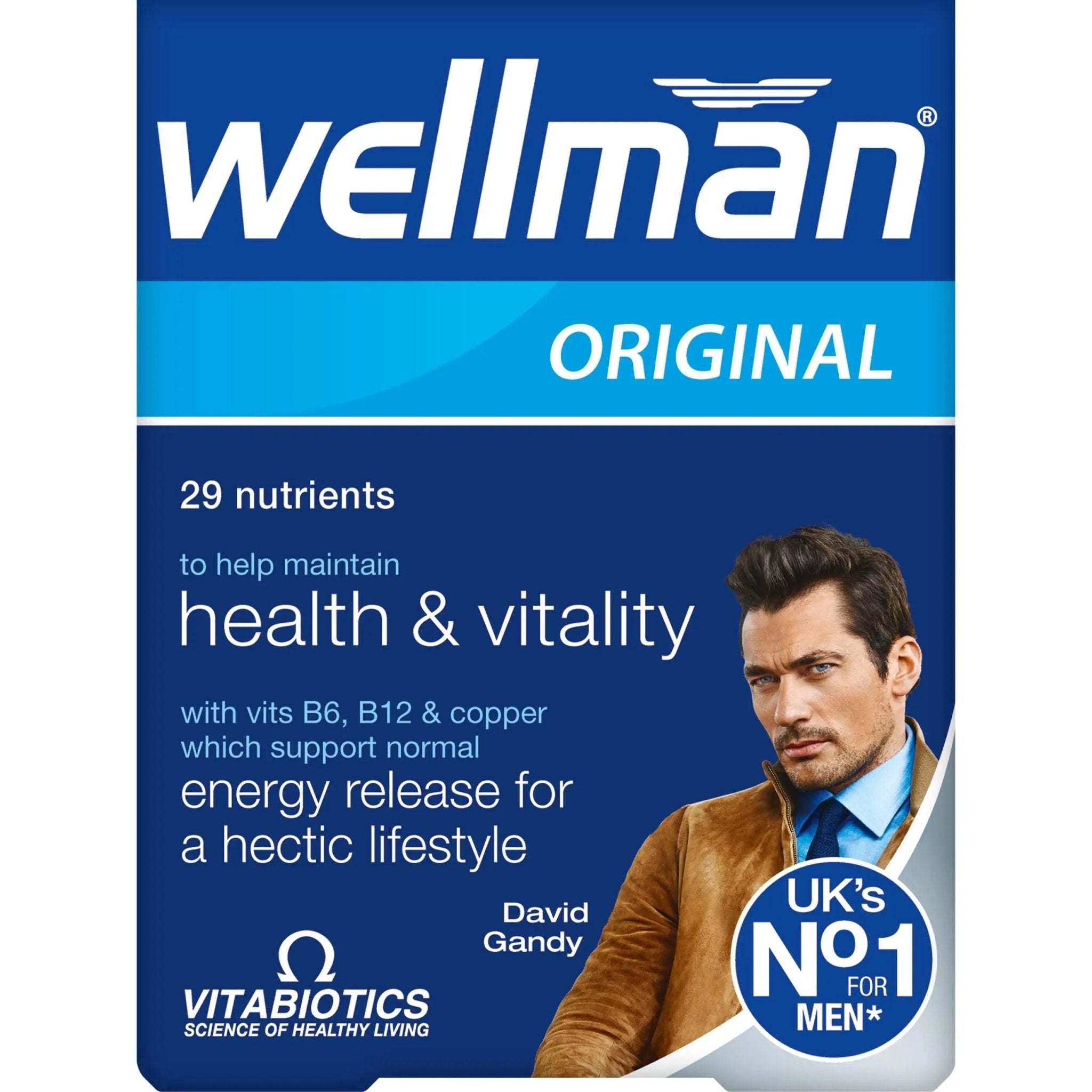 Wellman Vitabiotics Original, 30 Count (Pack of 1) - TrustMedUSA