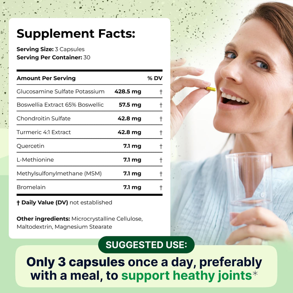 Wellnee Knee & Joint Wellness Bundle – Herbal Patches (10 pcs) & Support Capsules (90 servings) - TrustMedUSA