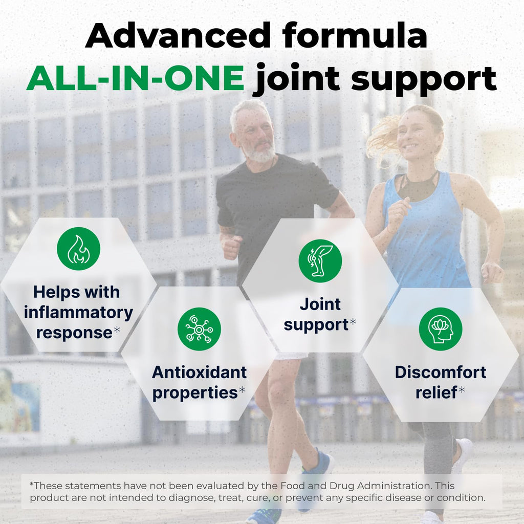 Wellnee Knee & Joint Wellness Bundle – Herbal Patches (10 pcs) & Support Capsules (90 servings) - TrustMedUSA