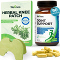 Wellnee Knee & Joint Wellness Bundle – Herbal Patches (10 pcs) & Support Capsules (90 servings) - TrustMedUSA