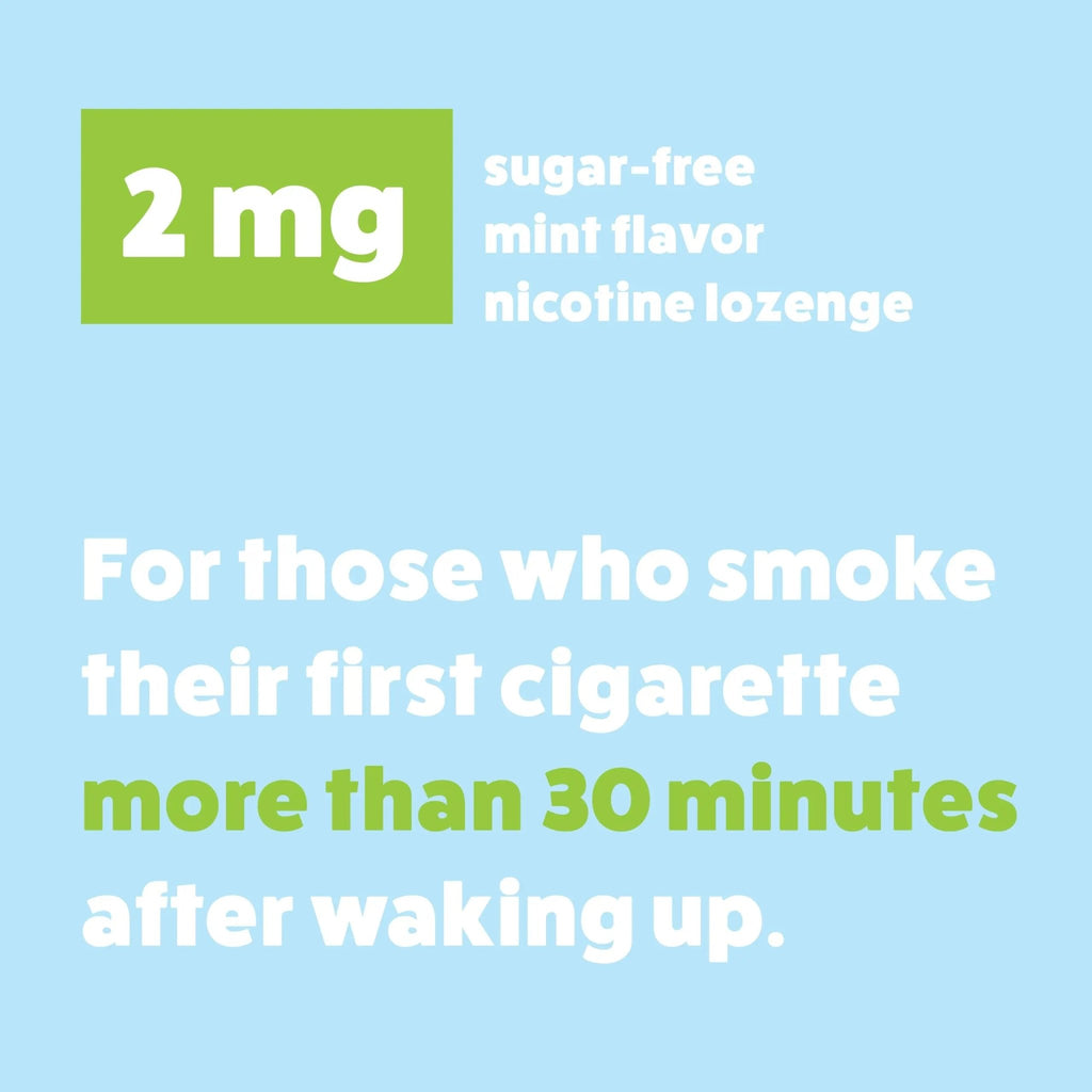 Wellness Basics Mini Nicotine Lozenge 2mg | Stop Smoking Aid | Mint Flavor | 135 Count | Pack of 5 Vials | Reduces Cravings & Withdrawal Symptoms - TrustMedUSA