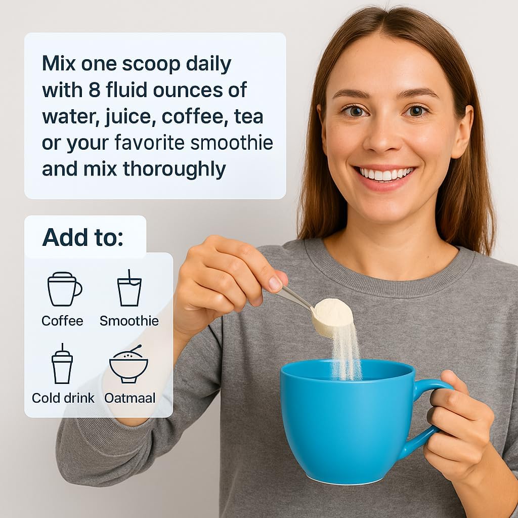 WellPath Multi Collagen Peptides Powder for Women | Renew Multi Collagen Protein for Hair, Nails, Skin | Hydrolyzed Bovine, Marine, & Chicken Sources | Types I, II, III, V, X | 11 oz | 40 Servings - Maple Wellness Supplements