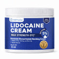 WELMATE 5% Lidocaine Cream for Hemorrhoids, 6 oz Jar – Fast-Acting Lidocaine Numbing Cream & Topical Analgesic Cream for Anorectal Itch Relief - TrustMedUSA