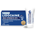 WELMATE 5% Lidocaine Cream for Hemorrhoids – Fast-Acting Lidocaine Numbing Cream & Topical Analgesic Cream for Anorectal Itch Relief, Unscented, Child Resistant Packaging 2 oz (60g) - TrustMedUSA