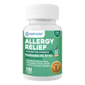 WELMATE - Fexofenadine Hydrochloride 60mg (100 Tablets) - Non Drowsy Allergy Medicine - 12 Hours - Antihistamine - Nose, Eyes, Throat - Generic Allergy Pills - Gluten Free, Over-the-Counter Medication - Maple Wellness Supplements