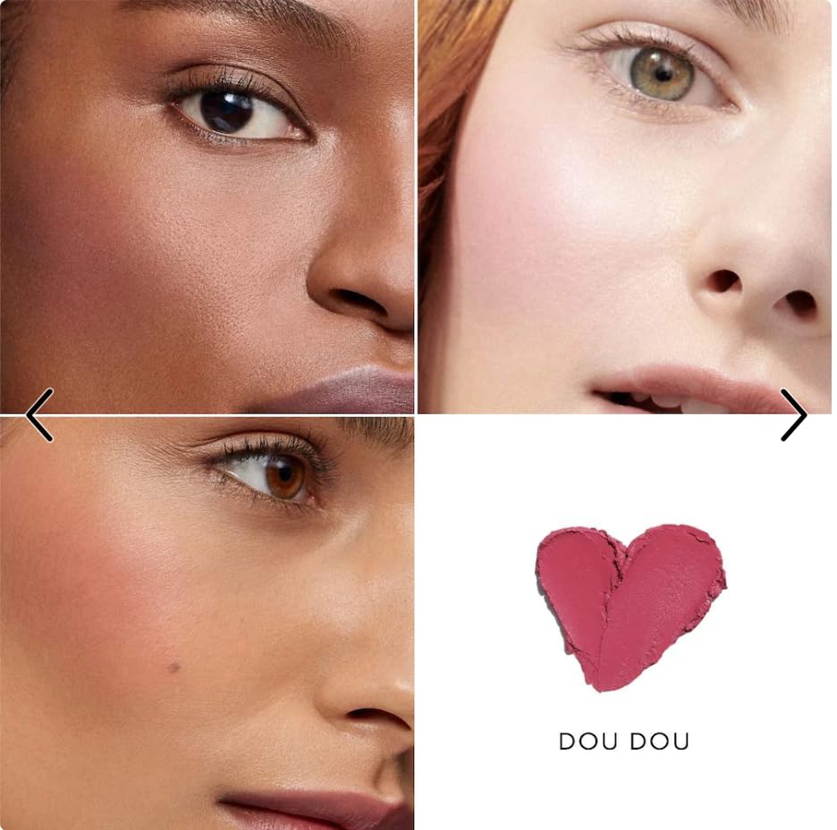 Westmans Atelier Multi-Purpose Cream Blush Stick, Hydrating Formula for Cheeks and Lips, 0.31 Ounce Dou Dou - warm rose - TrustMedUSA