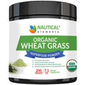 Wheatgrass Powder - USDA Certified Organic Wheat Grass Powder That Is Rich In Essential Amino Acids, Chlorophyll, Antioxidants, Fatty Acids, Minerals & Vitamins - US Grown - Vegan & Non-GMO Superfoods - TrustMedUSA