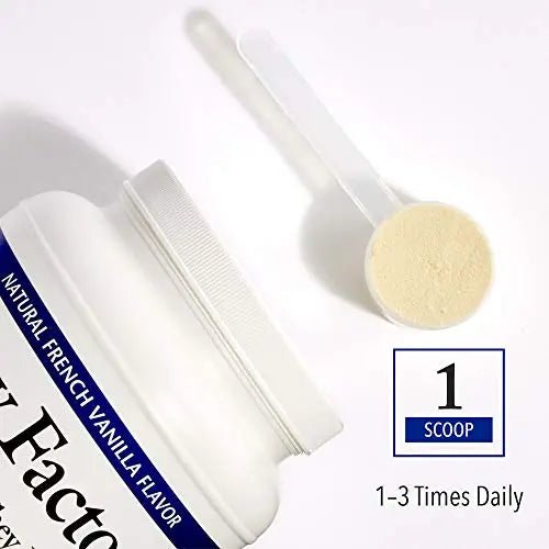 Whey Factors by Natural Factors, Grass Fed Whey Protein Concentrate, Aids Muscle - TrustMedUSA