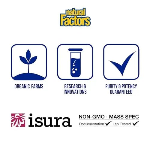 Whey Factors by Natural Factors, Grass Fed Whey Protein Concentrate, Aids Muscle - TrustMedUSA
