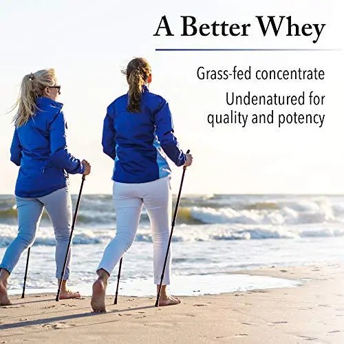Whey Factors by Natural Factors, Grass Fed Whey Protein Concentrate, Aids Muscle - TrustMedUSA