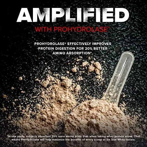 Whey Protein Isolate Six Star 100% Whey Isolate Protein Powder Whey Protein Powder - TrustMedUSA