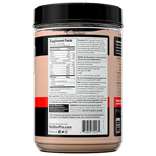 Whey Protein Isolate Six Star 100% Whey Isolate Protein Powder Whey Protein Powder - TrustMedUSA