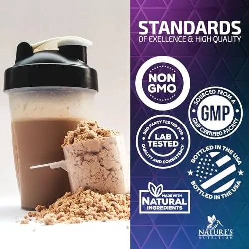 Whey Protein Powder 24g - Chocolate Ice Cream Whey Isolate Protein for Muscle Growth - TrustMedUSA