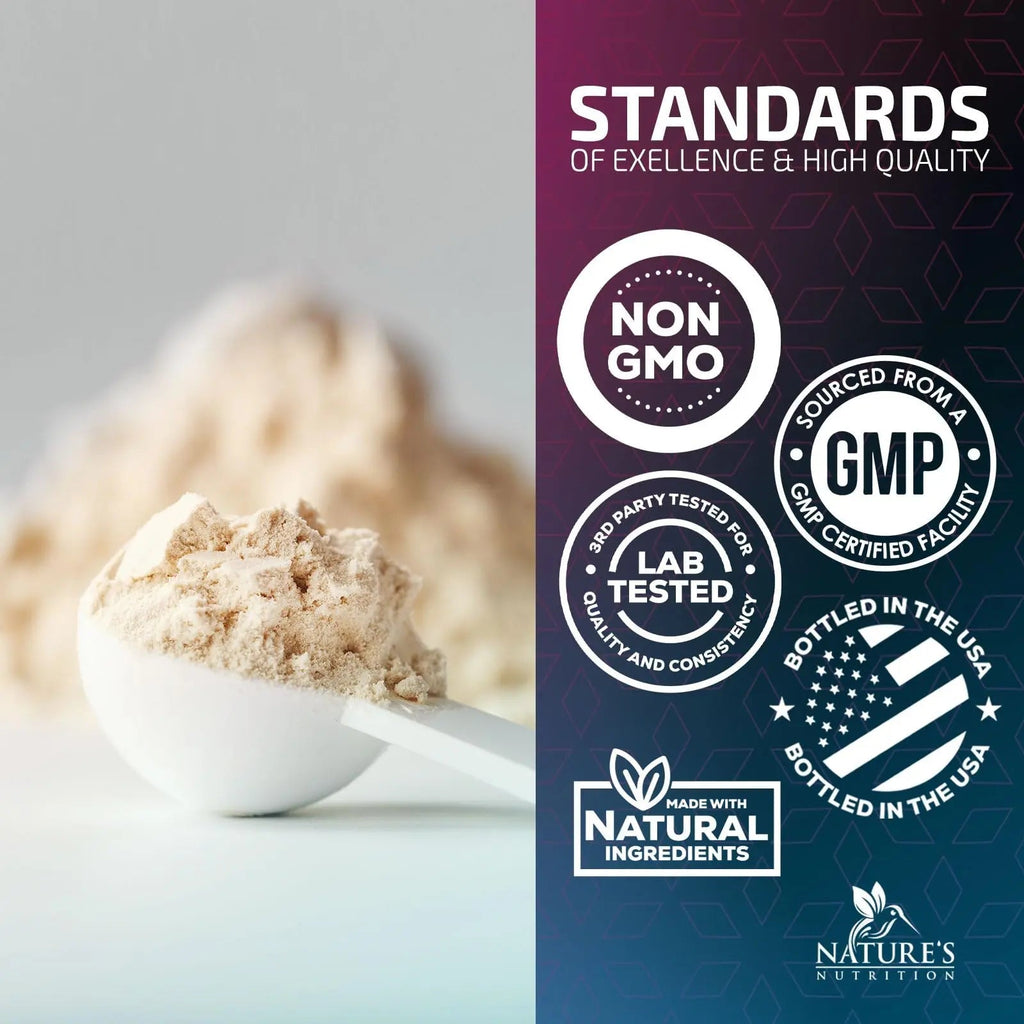 Whey Protein Powder 26g - Vanilla Ice Cream Whey Isolate Protein for Muscle Growth - TrustMedUSA
