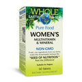 Whole Earth & Sea from Natural Factors, Women's Multivitamin & Mineral, Whole Food Supplement, Vegan, 60 tablets (30 servings) - TrustMedUSA