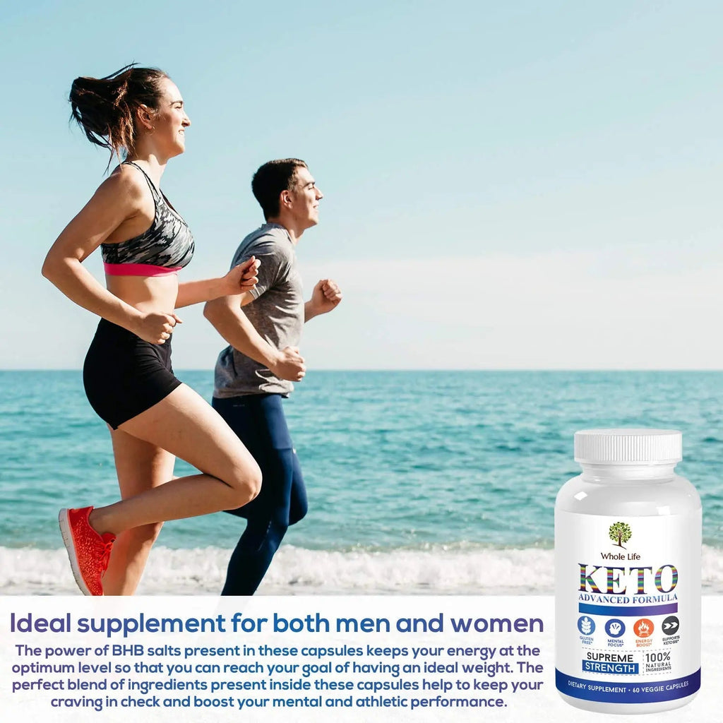 WHOLE LIFE Keto Advanced Formula Diet BHB Pills - Ketogenic All Natural, Support - TrustMedUSA
