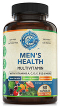 Whole World Wellness Mens Daily Multivitamin Multimineral Supplement for Energy, Focus, Stamina & Performance. Made for Men with 30+ Nutrients, Fruit & Energy Blend. Mens Vitamins, Made in The USA. - TrustMedUSA