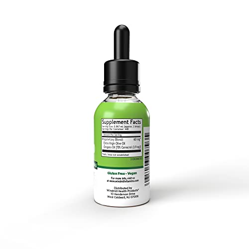 Windmill Natural Vitamins Oil of Oregano, Herbal Blend for Immune Support, Supports Digestive Health, 1 fl oz, 448 Servings - TrustMedUSA