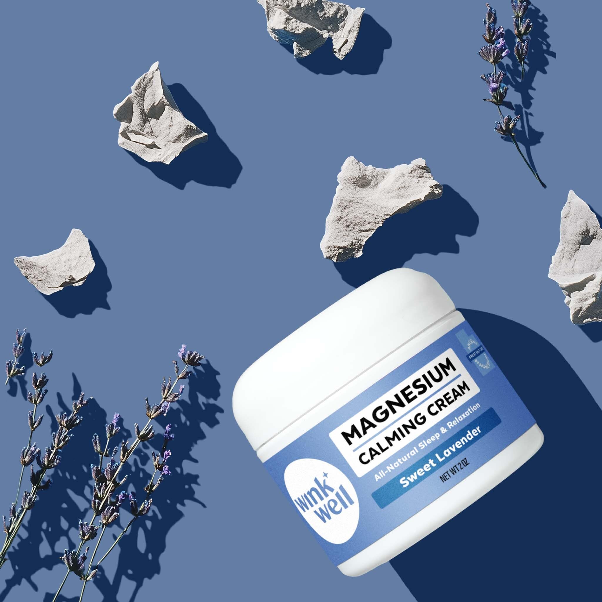 Wink Well Magnesium Calming Muscle and Joint Cream for Nighttime Relaxation - TrustMedUSA
