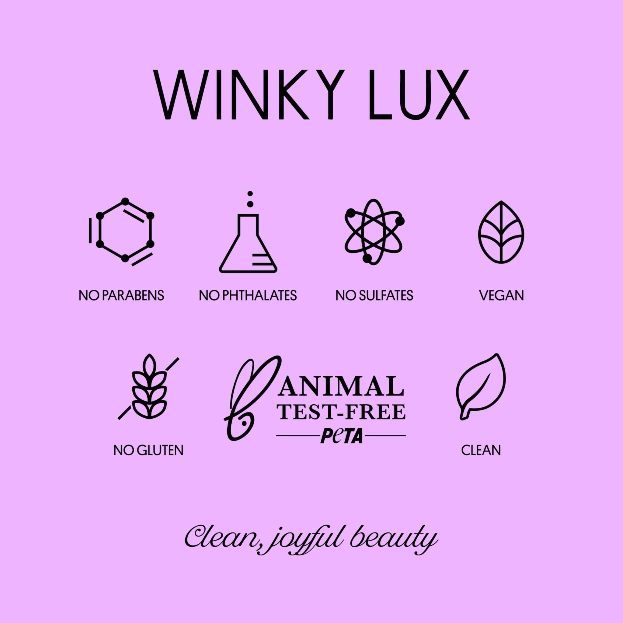Winky Lux Unicorn Glimmer Balm -Hydrating ph Lip Balm, Natural Pink Tint with pH Color Changing, Moisturize & Soften Lips While Leaving Sheer Pink Tint, with Vanilla Scent - TrustMedUSA
