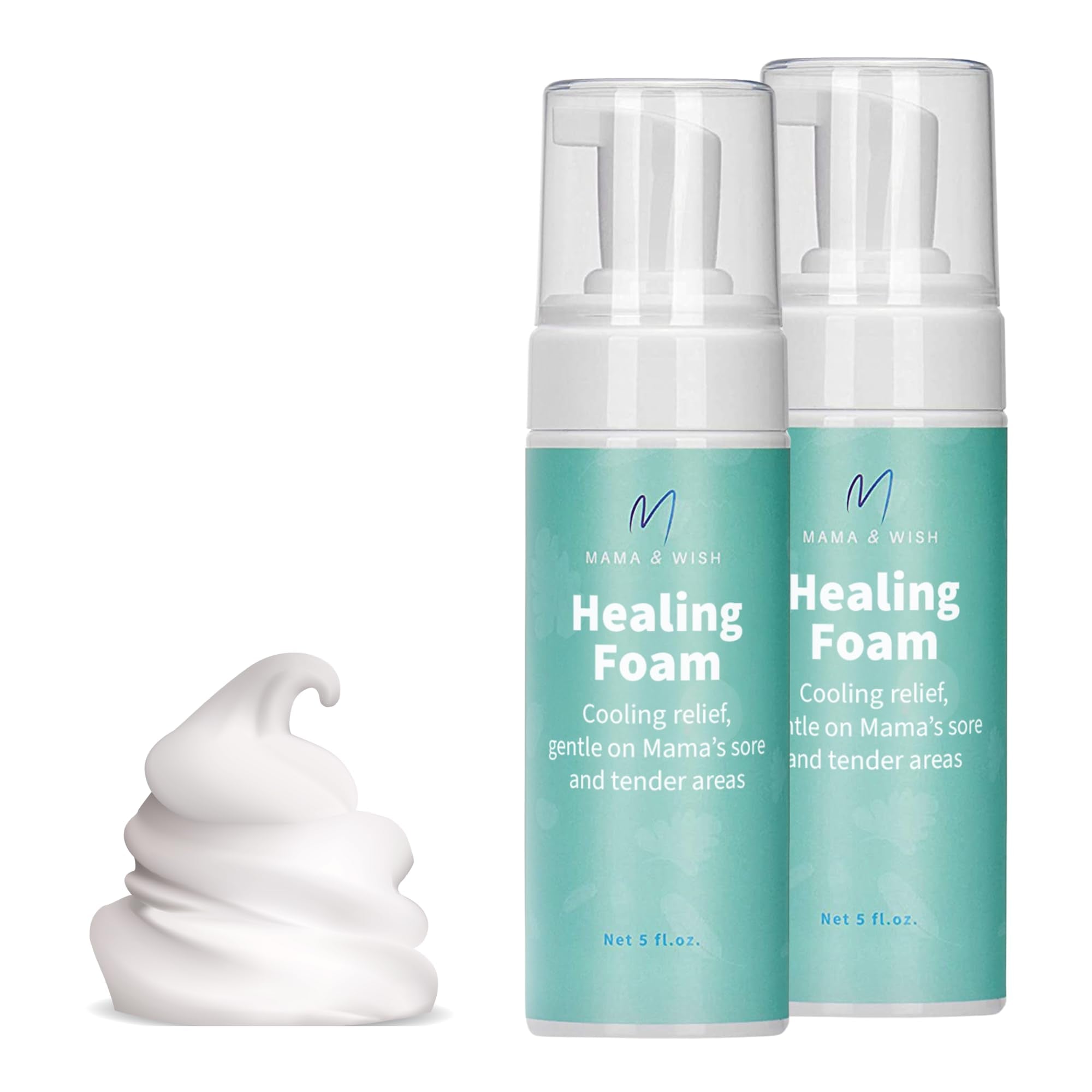 Witch Hazel Spray | Perineal Spray Postpartum Essentials Foam | Postpartum Spray - Perineal Healing Foam for Post Partum Care and Recovery an Essential for Labor (2 Pack) - TrustMedUSA