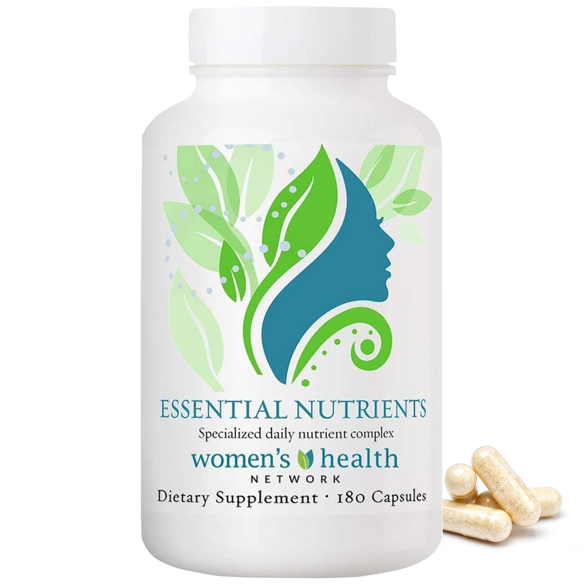 Women's Health Network Essential Nutrients – Daily Multivitamin for Energy, Healthy Aging & Immune Support, Folate as Quatrefolic®, a Patented Natural Form of 5-MTHF - TrustMedUSA