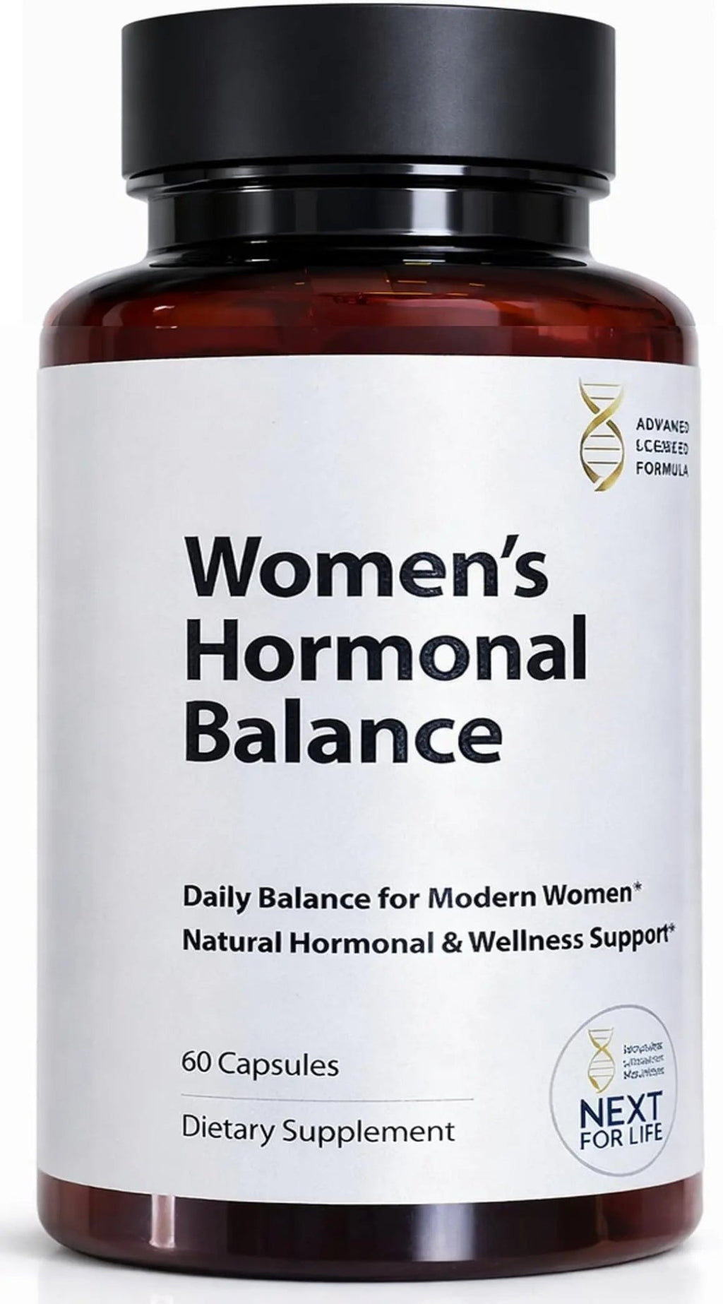 Women’s Hormonal Balance Supplement – Menopause & PMS Support – Mood, Energy & Cycle Regulation – Botanical Formula – 60 Capsules - TrustMedUSA