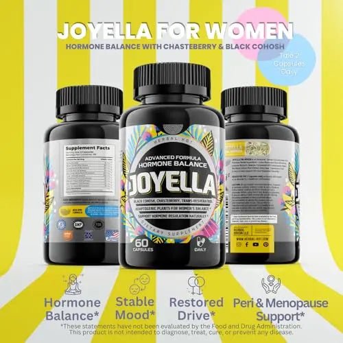 Womens Hormone Balance Supplement for Mood Swings, Hot Flashes Menopause Relief - TrustMedUSA