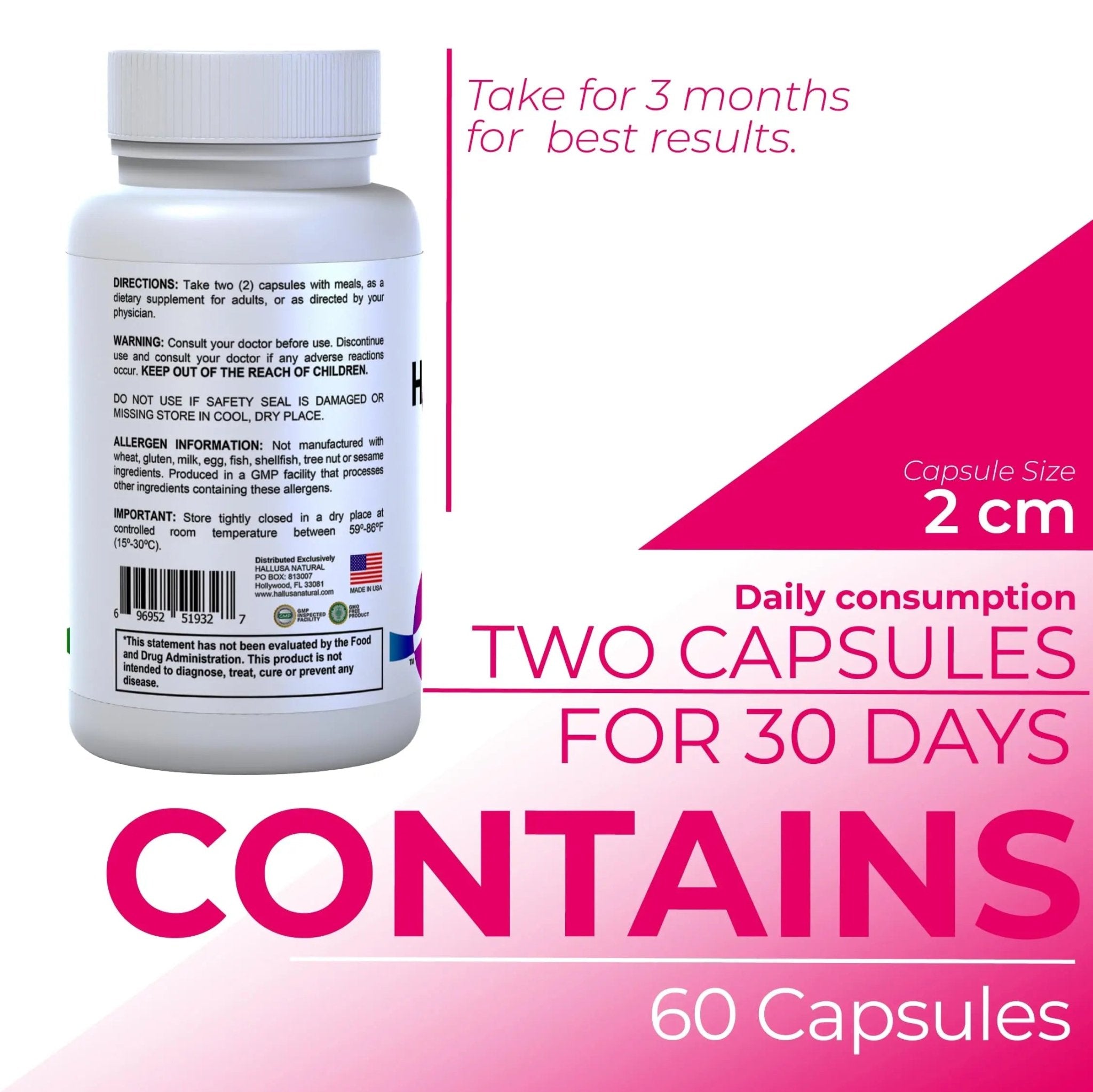 Women’s Multivitamin 18+ Vitamins & Minerals | Biotin, Folic Acid, Zinc, Calcium, Magnesium & Vitamin D | Hair, Skin & Nails Support, Energy - TrustMedUSA